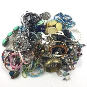 Costume Jewelry 4 lbs Lot Wearable Resell Destash